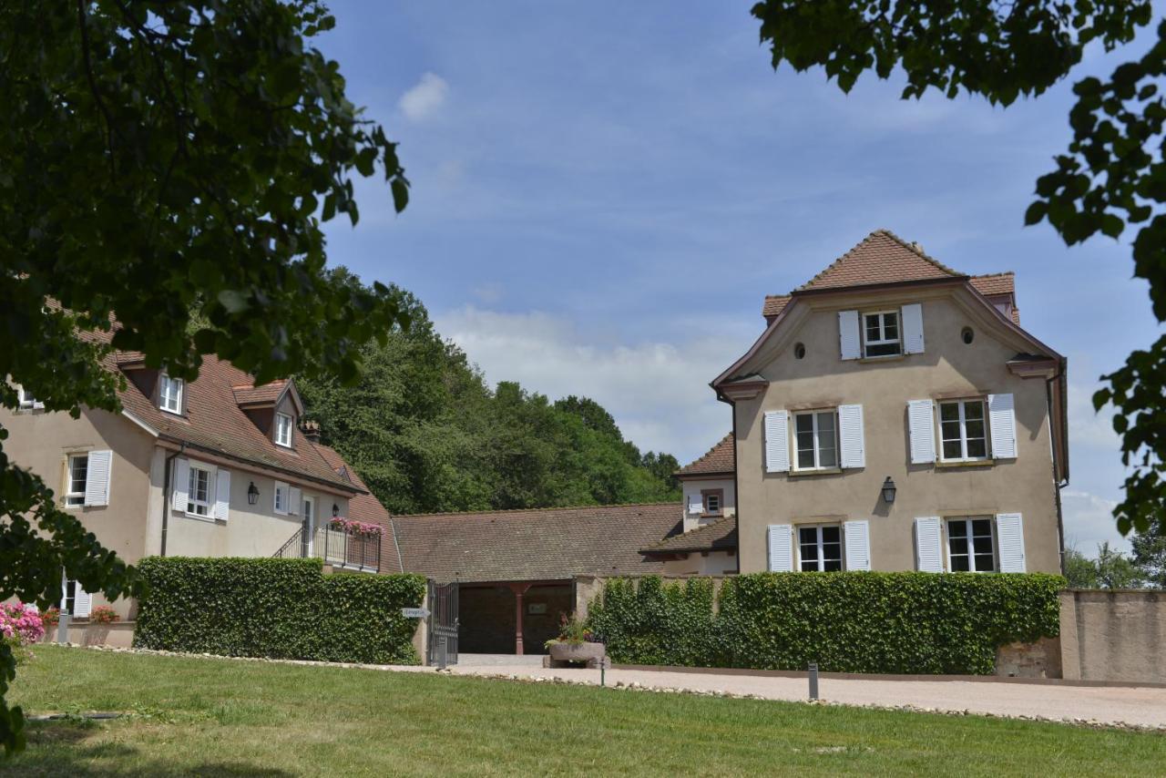 Maison D'Hotes Les Jardins De Madeleine Bernardville Экстерьер фото