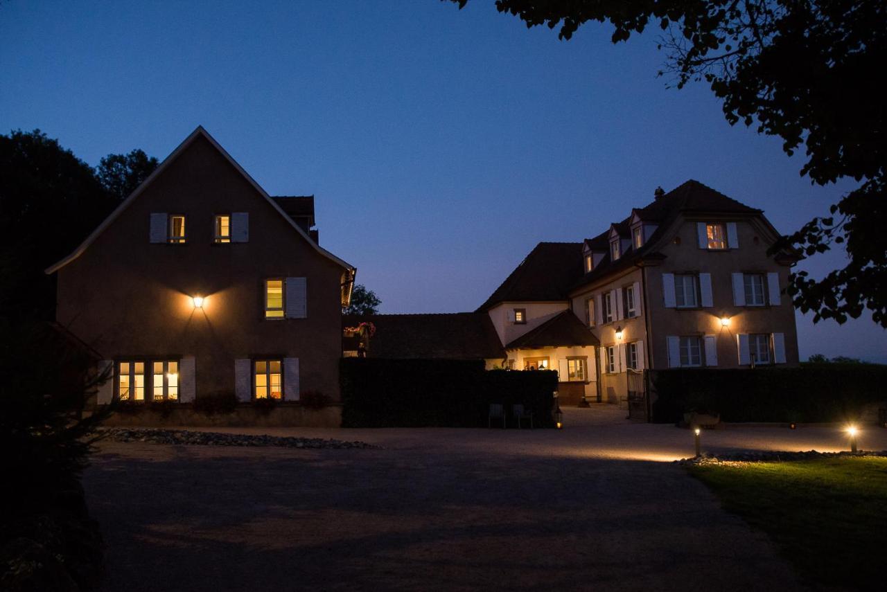 Maison D'Hotes Les Jardins De Madeleine Bernardville Экстерьер фото
