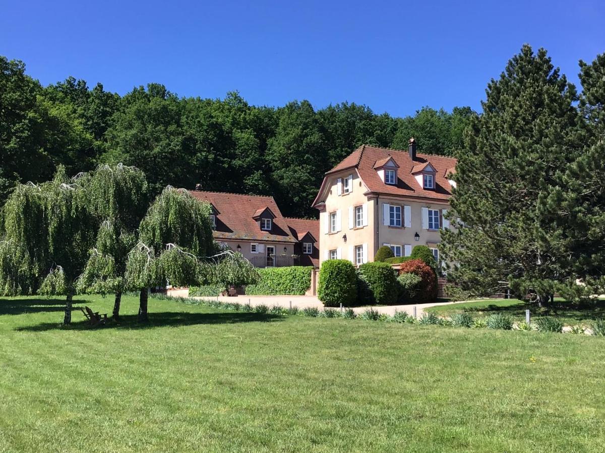 Maison D'Hotes Les Jardins De Madeleine Bernardville Экстерьер фото